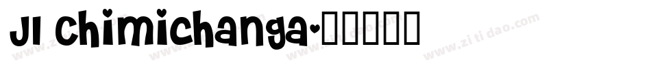 JI Chimichanga字体转换